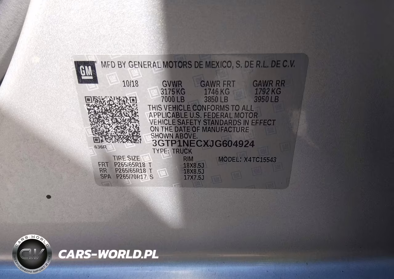 2018 GMC Sierra 1500 Slt VIN:3GTP1NECXJG604924 - 9