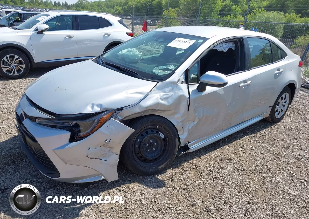 2023 Toyota Corolla Le VIN:5YFB4MDE5PP017015 - 2