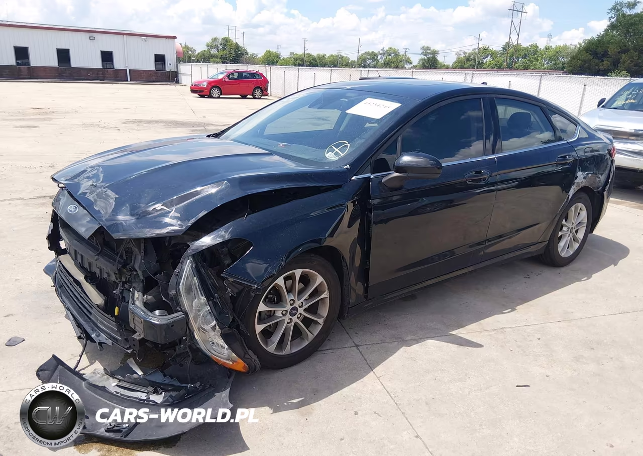 2020 Ford Fusion Se VIN:3FA6P0HD2LR201177 - 2