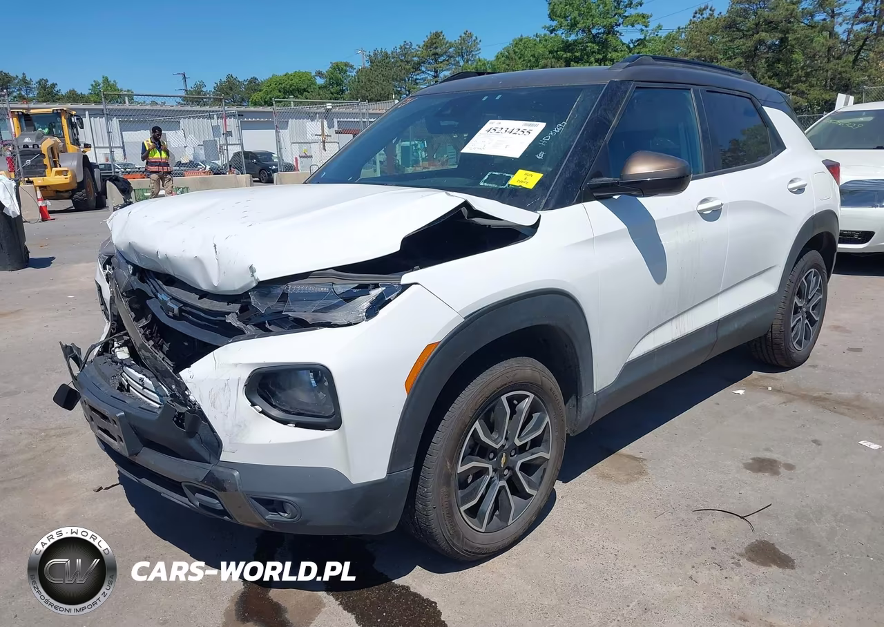 2022 Chevrolet Trailblazer Awd Activ VIN:KL79MSSL7NB043600 - 2