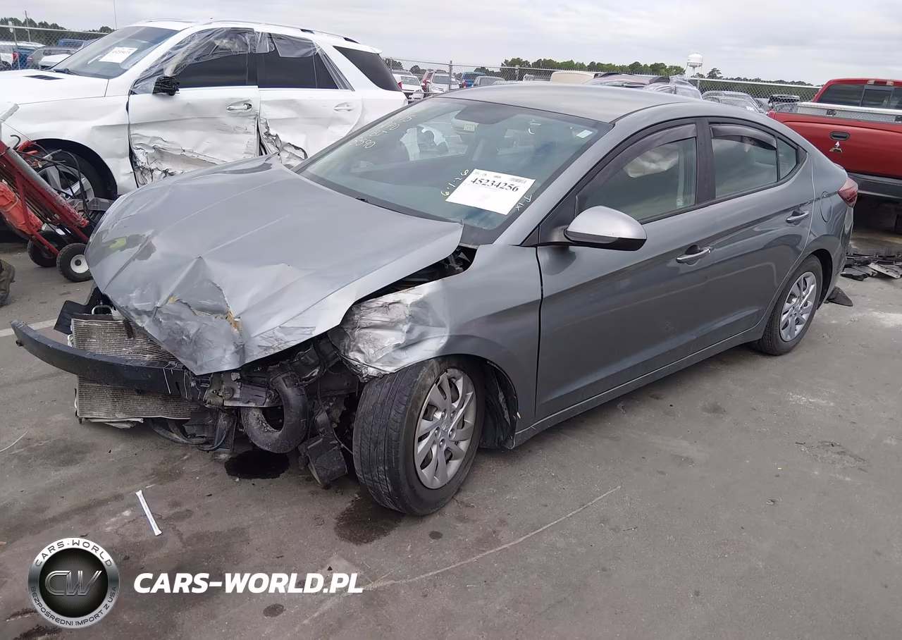 2019 Hyundai Elantra Se VIN:KMHD74LF6KU778590 - 2