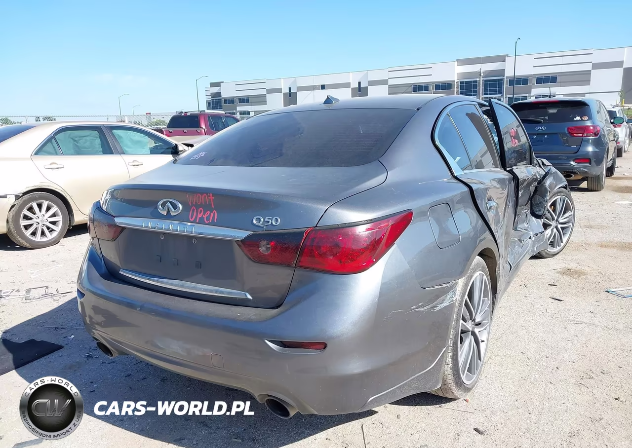 2014 Infiniti Q50 Premium VIN:JN1BV7AP7EM689391 - 4