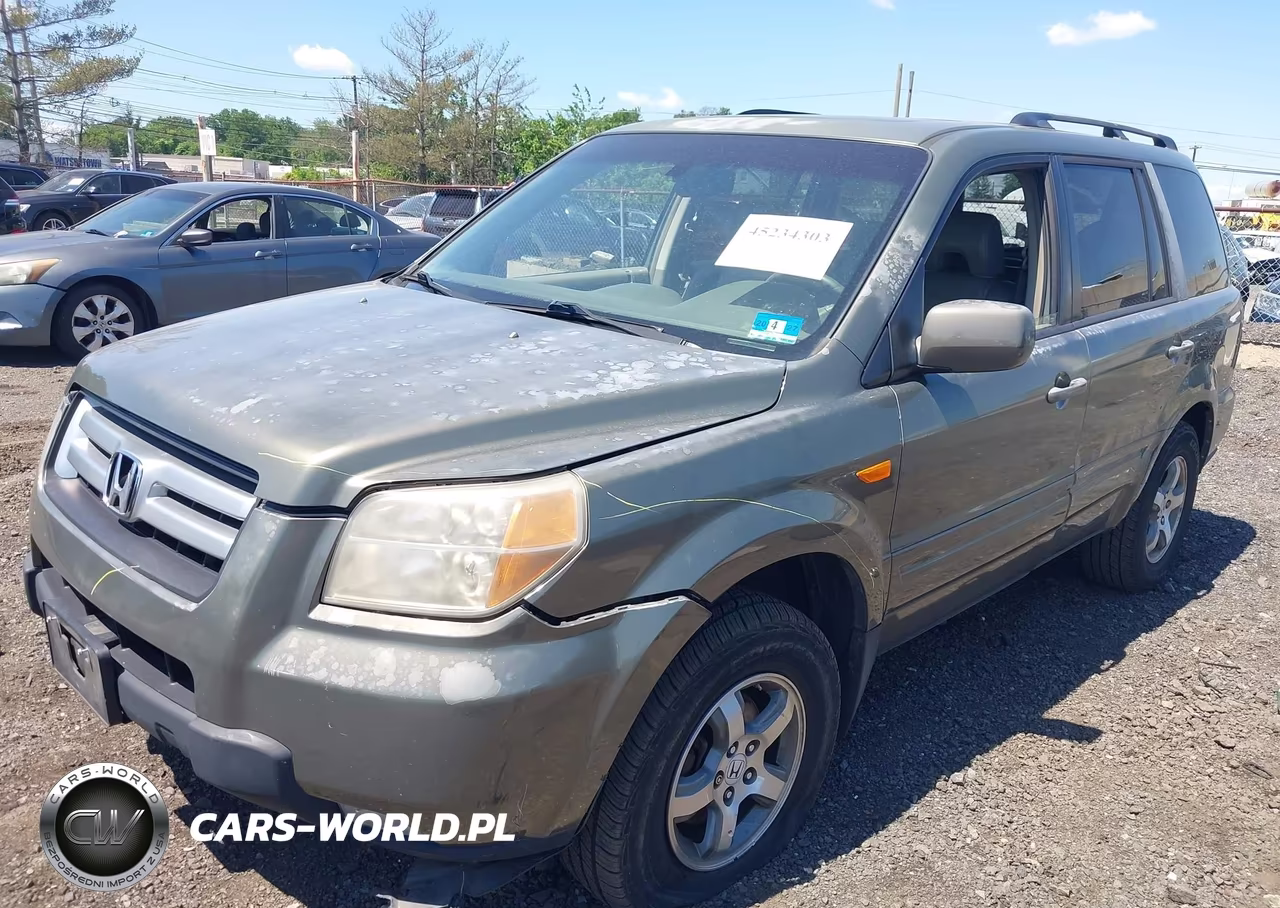 2008 Honda Pilot Ex-L VIN:5FNYF18588B020792 - 6