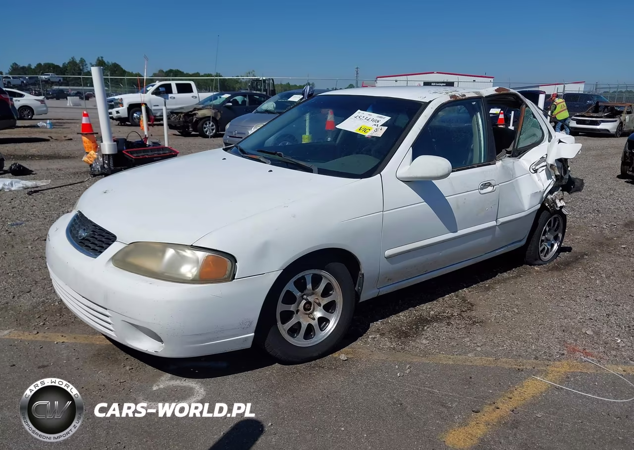 2002 Nissan Sentra Gxe VIN:3N1CB51D12L635291 - 2