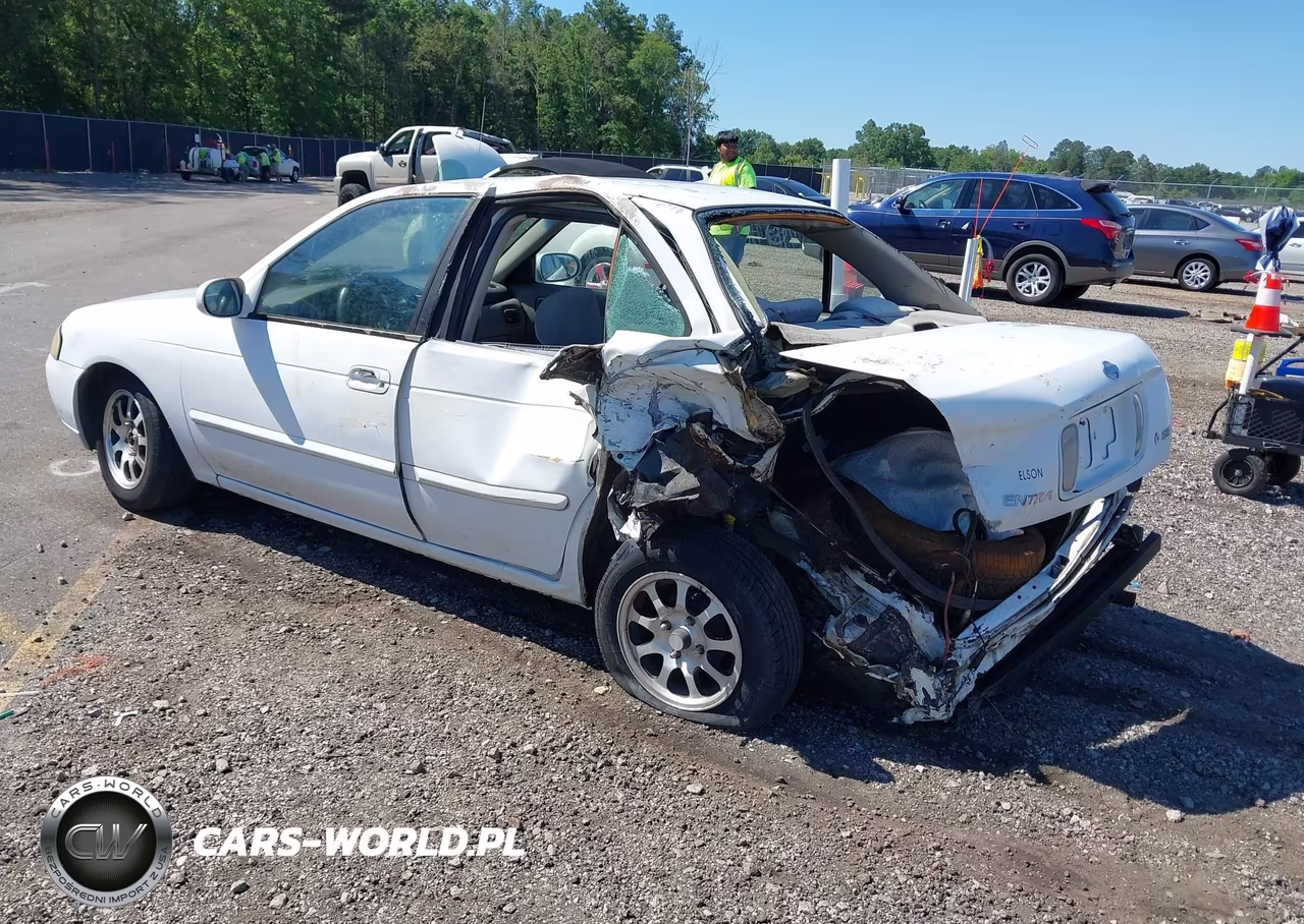 2002 Nissan Sentra Gxe VIN:3N1CB51D12L635291 - 3
