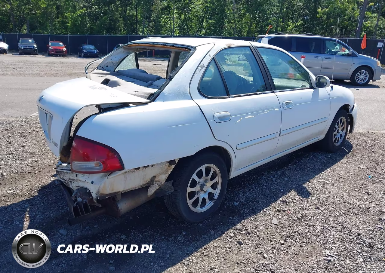 2002 Nissan Sentra Gxe VIN:3N1CB51D12L635291 - 4