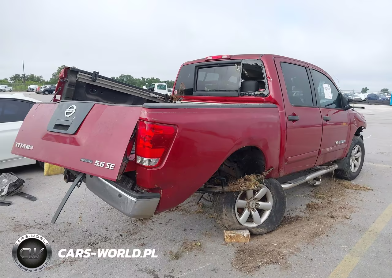 2009 Nissan Titan Se VIN:1N6BA07C59N315332 - 4