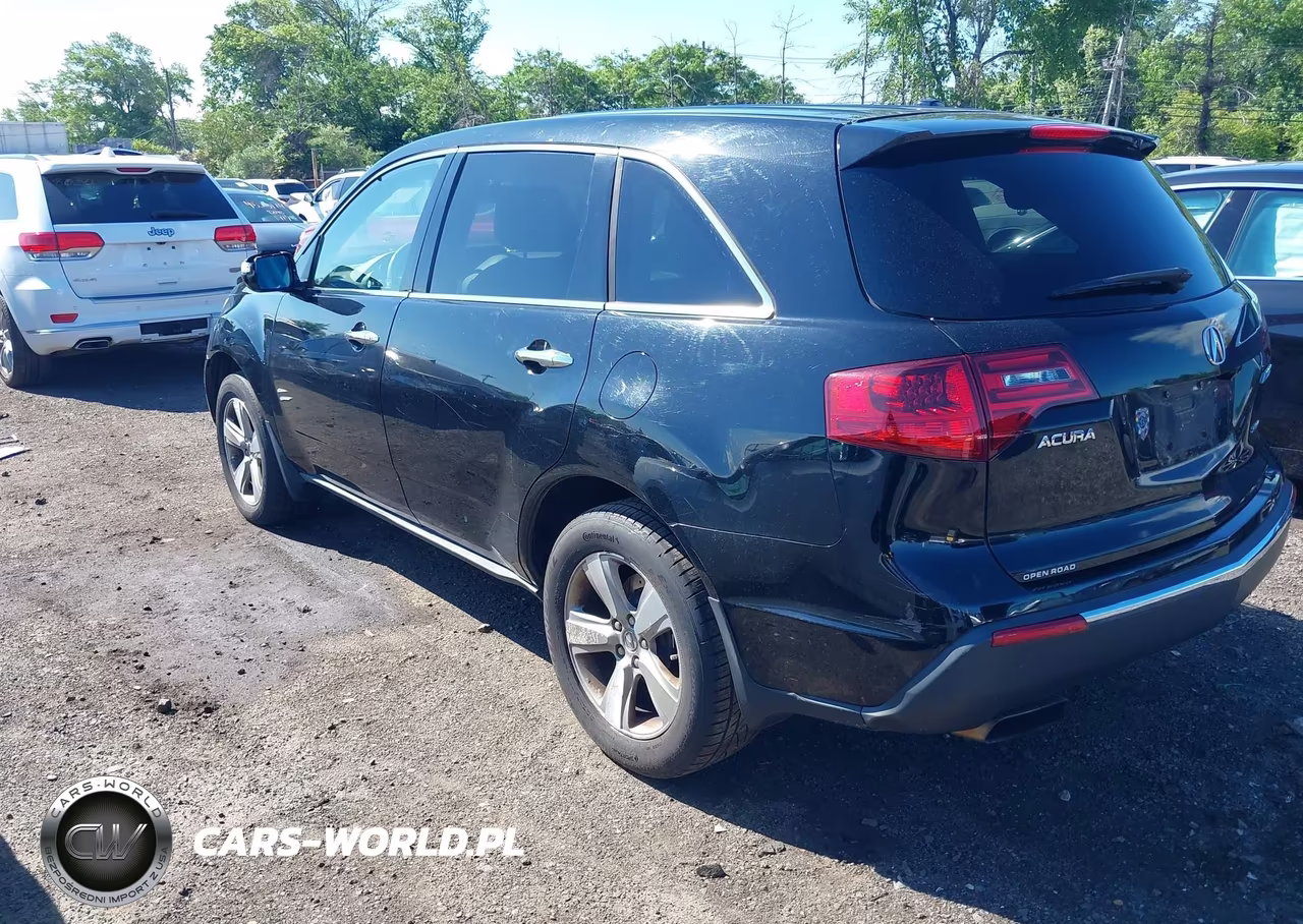 2011 Acura Mdx Technology Package VIN:2HNYD2H60BH503113 - 3