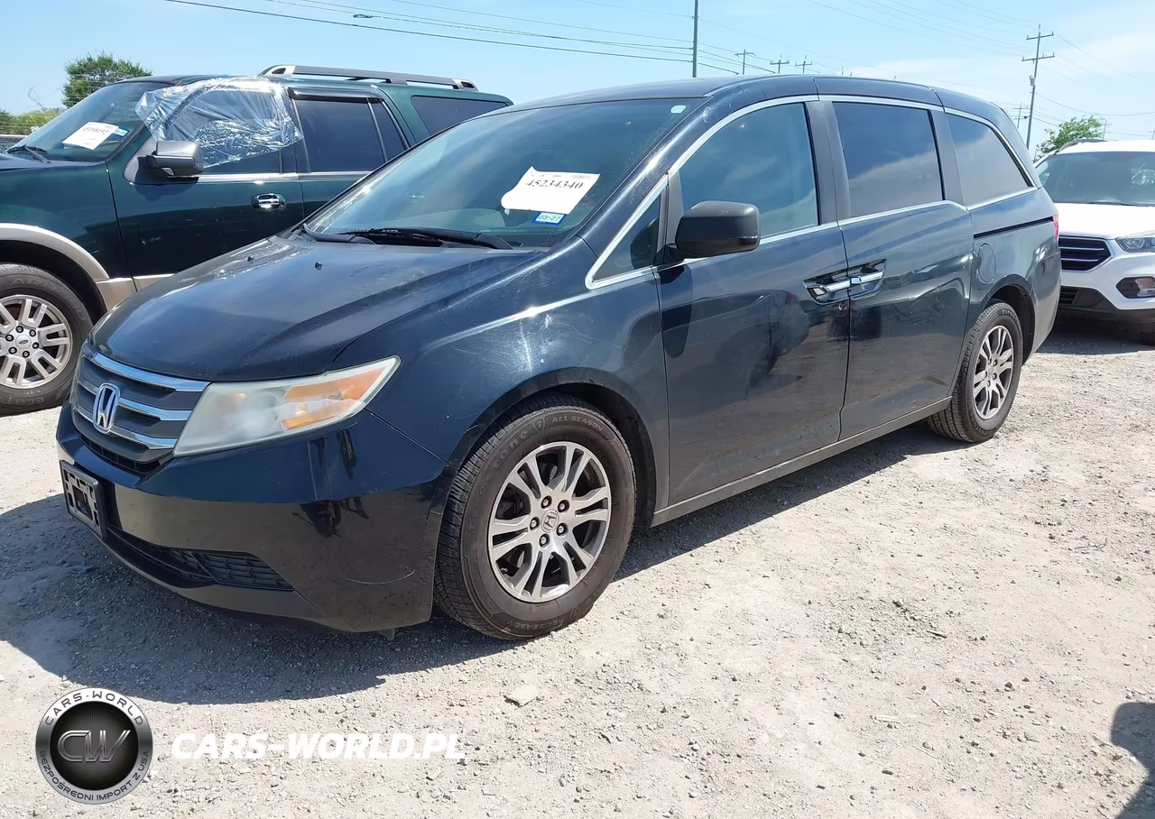 2013 Honda Odyssey Ex VIN:5FNRL5H40DB075386 - 2