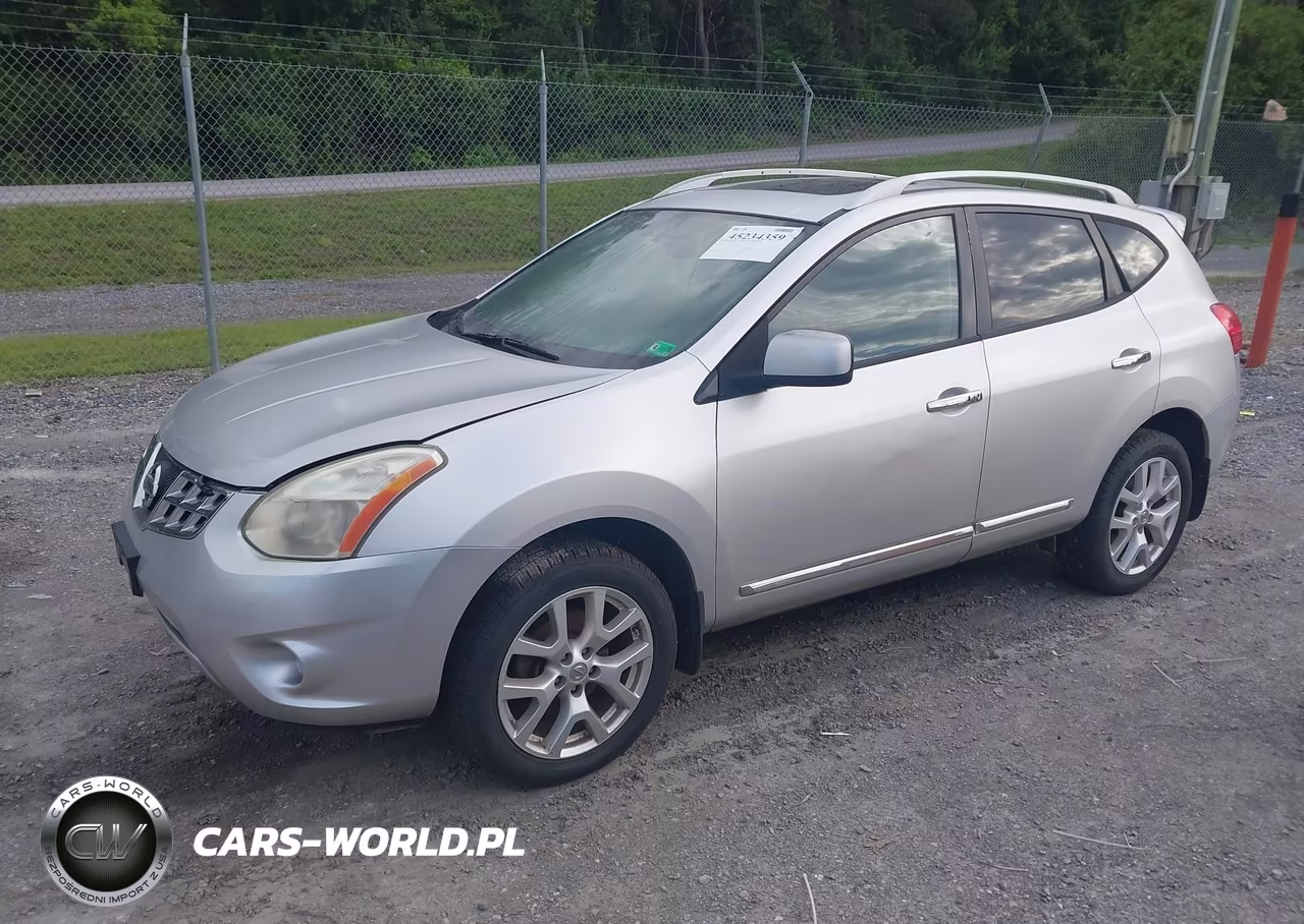 2011 Nissan Rogue Sv VIN:JN8AS5MV1BW269436 - 2