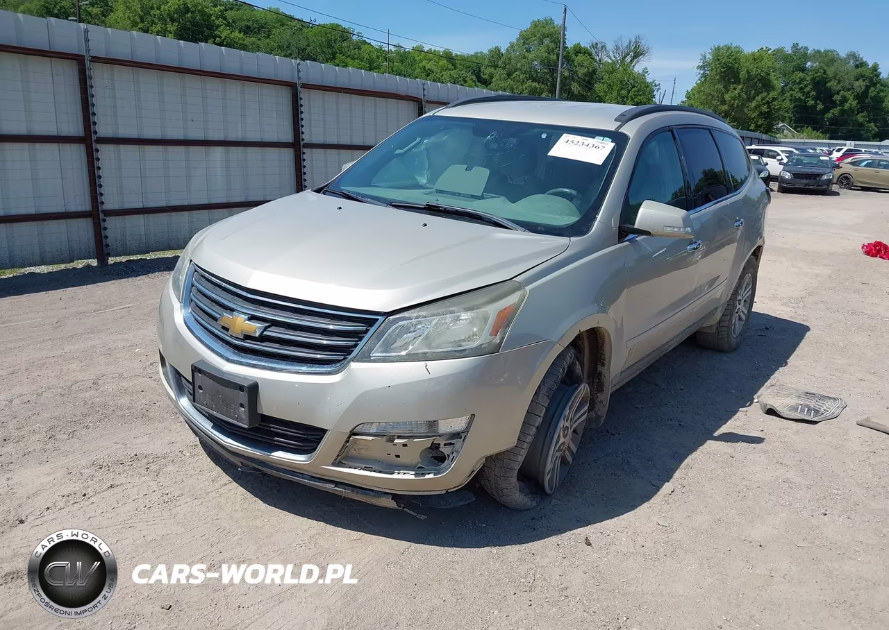 2015 Chevrolet Traverse 2Lt VIN:1GNKVHKD6FJ310009 - 2