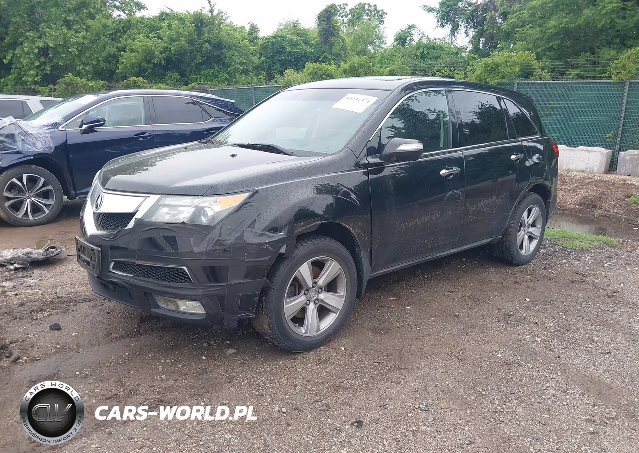 2012 Acura Mdx VIN:2HNYD2H22CH541165 - 2