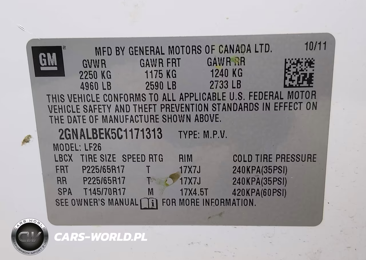 2012 Chevrolet Equinox Ls VIN:2GNALBEK5C1171313 - 9
