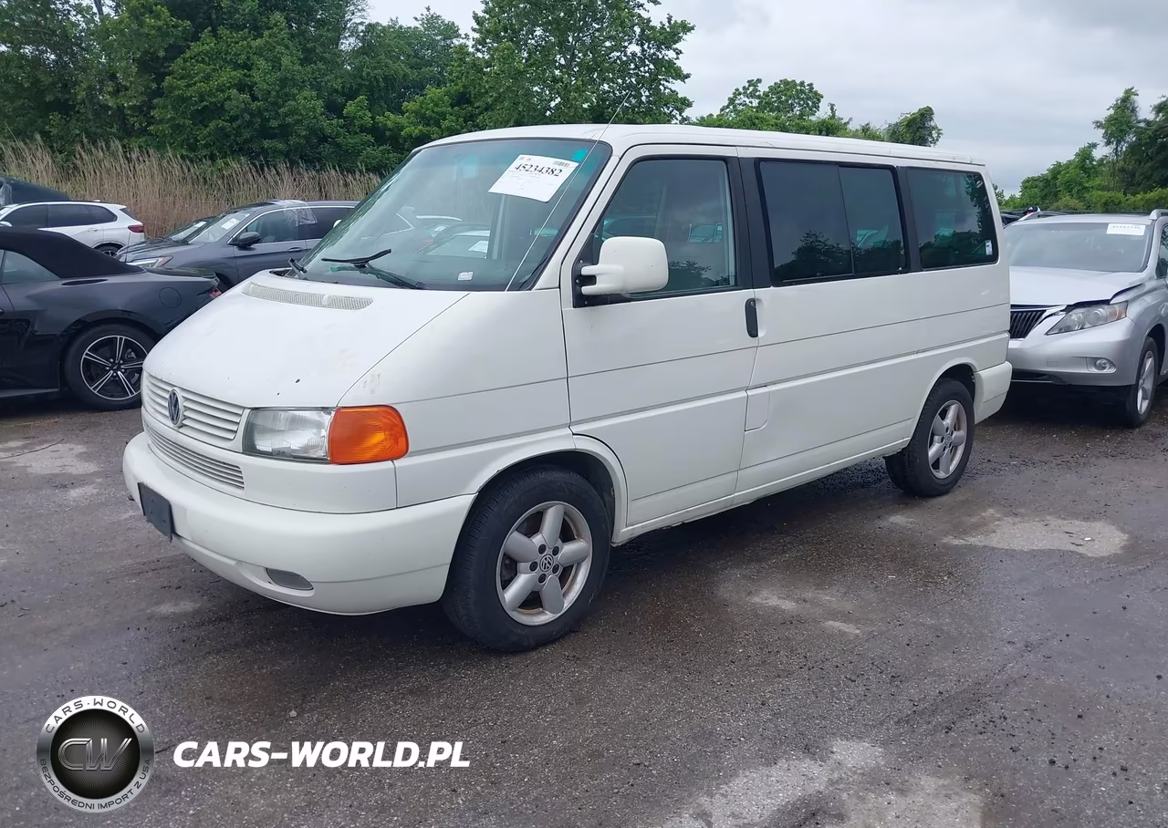 2002 Volkswagen Eurovan Gls VIN:WV2KB47052H066422 - 2