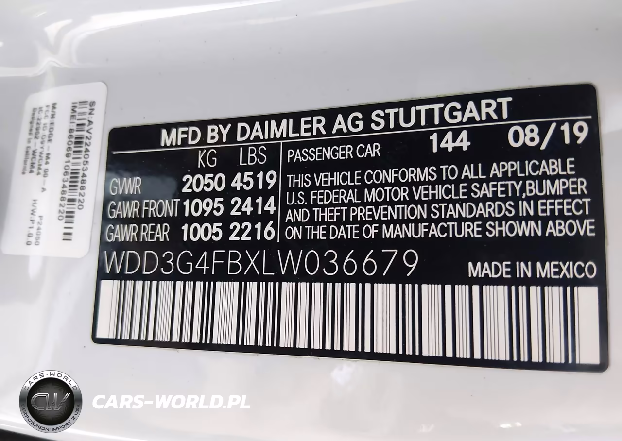 2020 Mercedes-Benz A 220 4Matic VIN:WDD3G4FBXLW036679 - 9