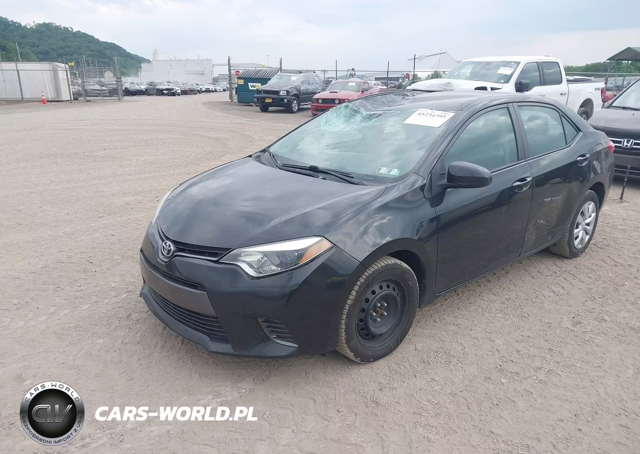 2016 Toyota Corolla Le VIN:2T1BURHE0GC651288 - 2