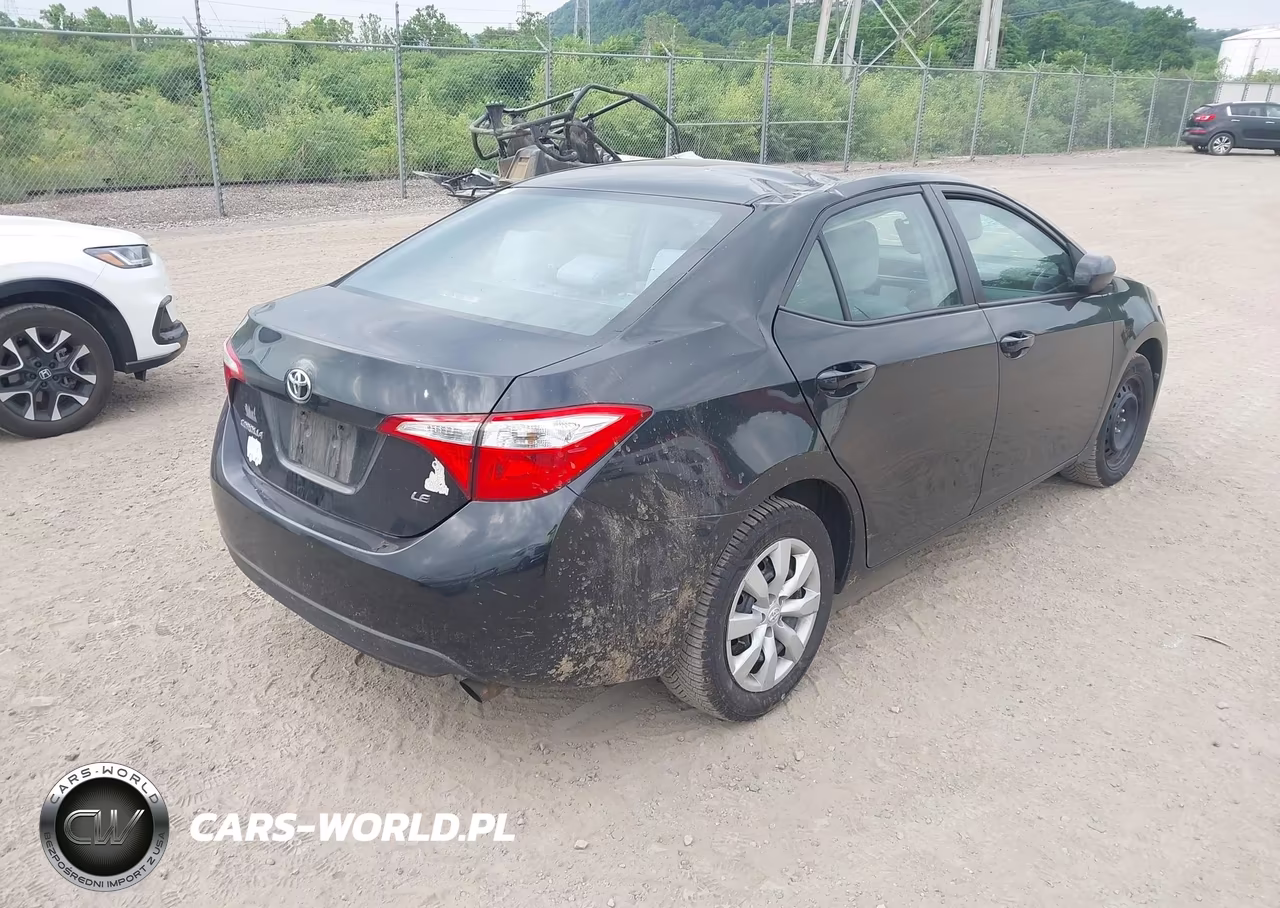 2016 Toyota Corolla Le VIN:2T1BURHE0GC651288 - 4