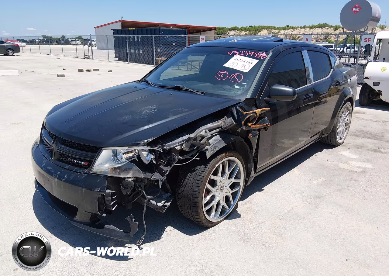 2013 Dodge Avenger Sxt VIN:1C3CDZCG1DN650855 - 2