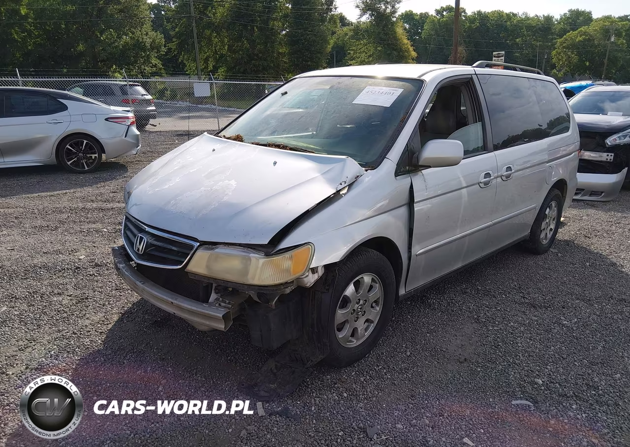 2002 Honda Odyssey Ex-L VIN:5FNRL18952B055412 - 2