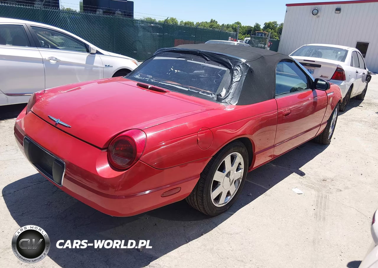 2003 Ford Thunderbird VIN:1FAHP60A23Y101644 - 4