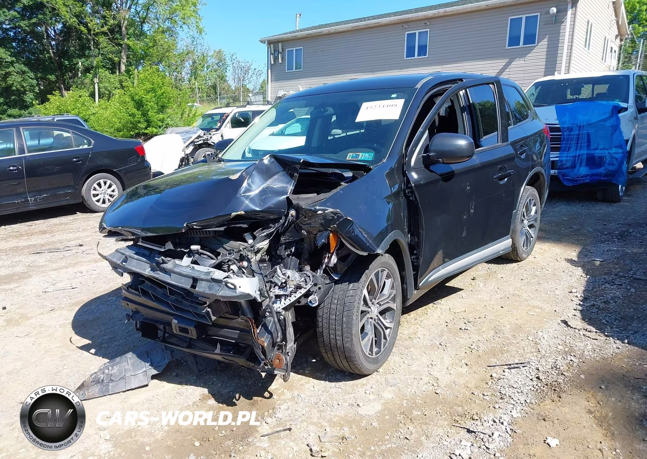 2018 Mitsubishi Outlander Es VIN:JA4AD2A39JJ000324 - 2