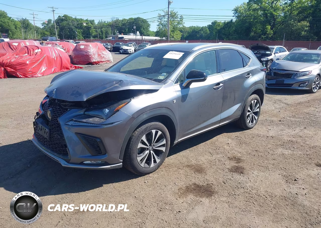2021 Lexus Nx Nx 300 F Sport VIN:JTJSARDZ7M2261152 - 2