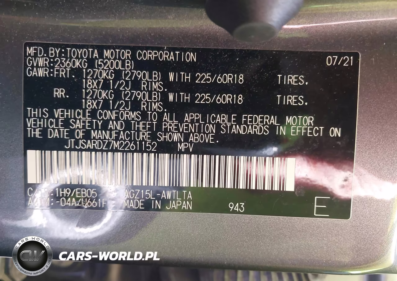 2021 Lexus Nx Nx 300 F Sport VIN:JTJSARDZ7M2261152 - 9
