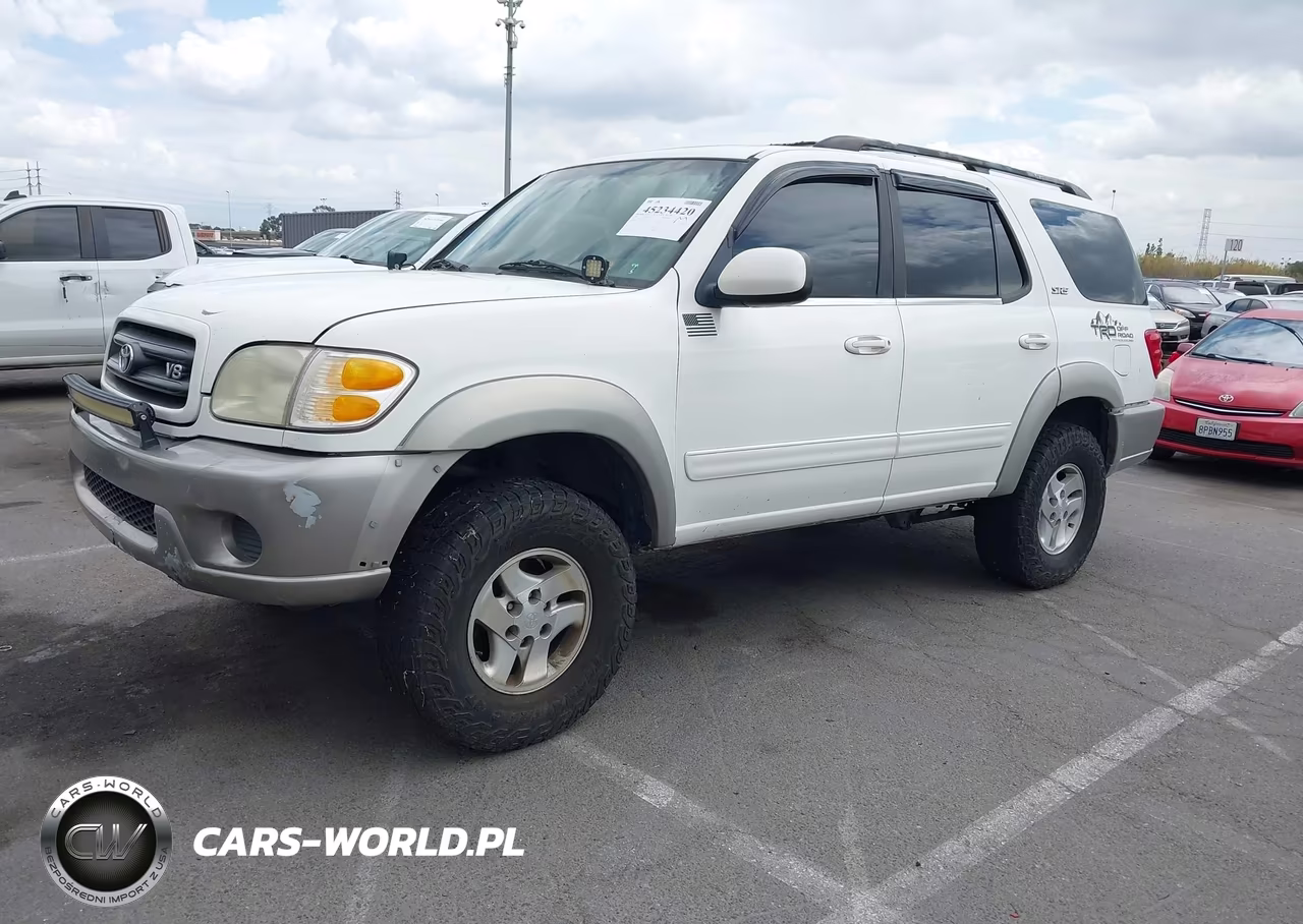 2001 Toyota Sequoia Sr5 V8 VIN:5TDZT34A11S033803 - 2