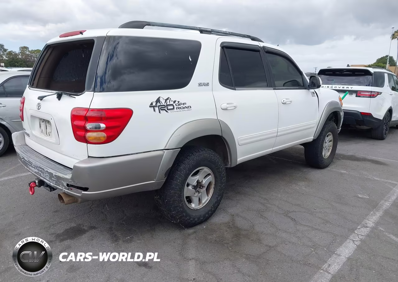2001 Toyota Sequoia Sr5 V8 VIN:5TDZT34A11S033803 - 4