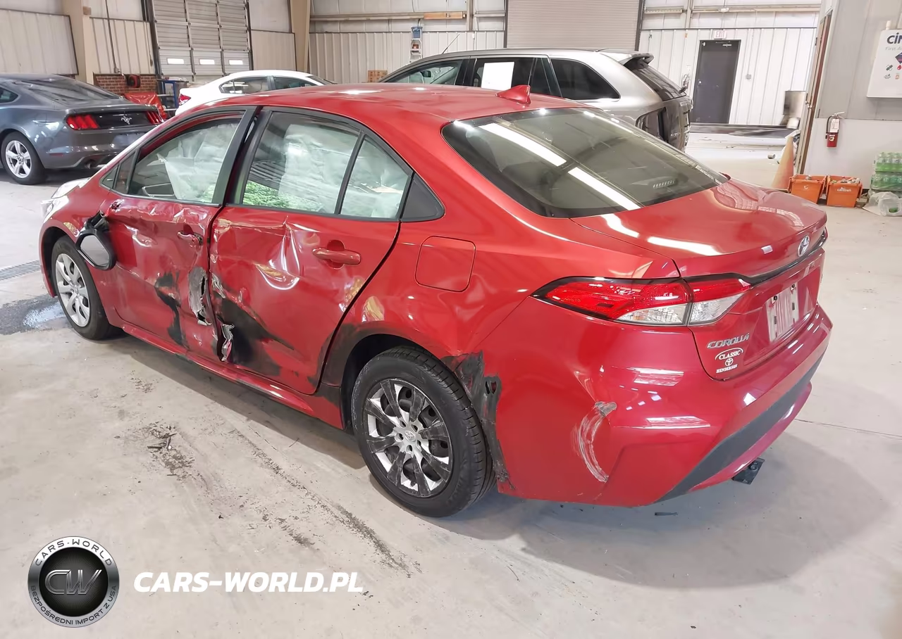 2021 Toyota Corolla Le VIN:JTDEPMAE6MJ144638 - 3
