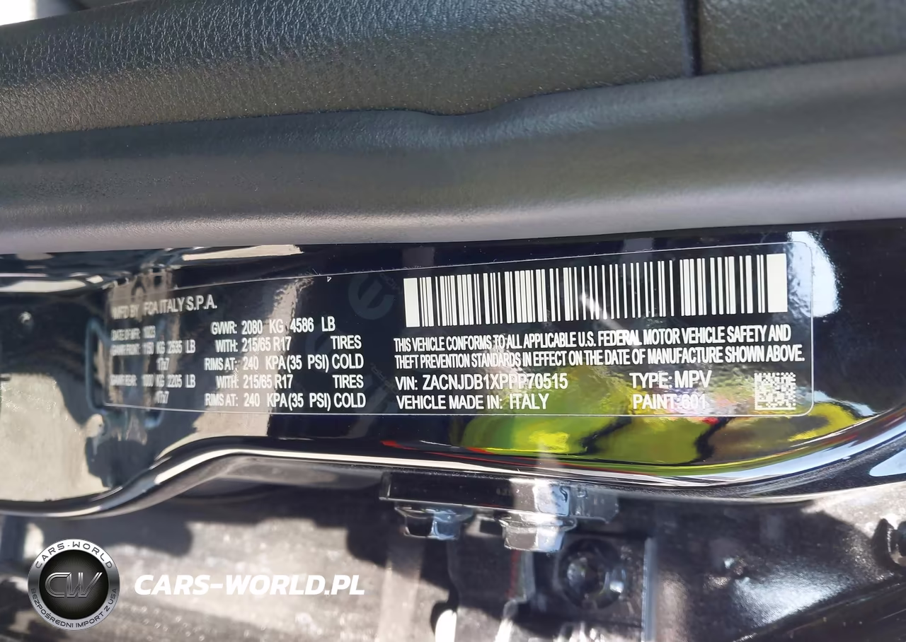 2023 Jeep Renegade Upland 4X4 VIN:ZACNJDB1XPPP70515 - 9