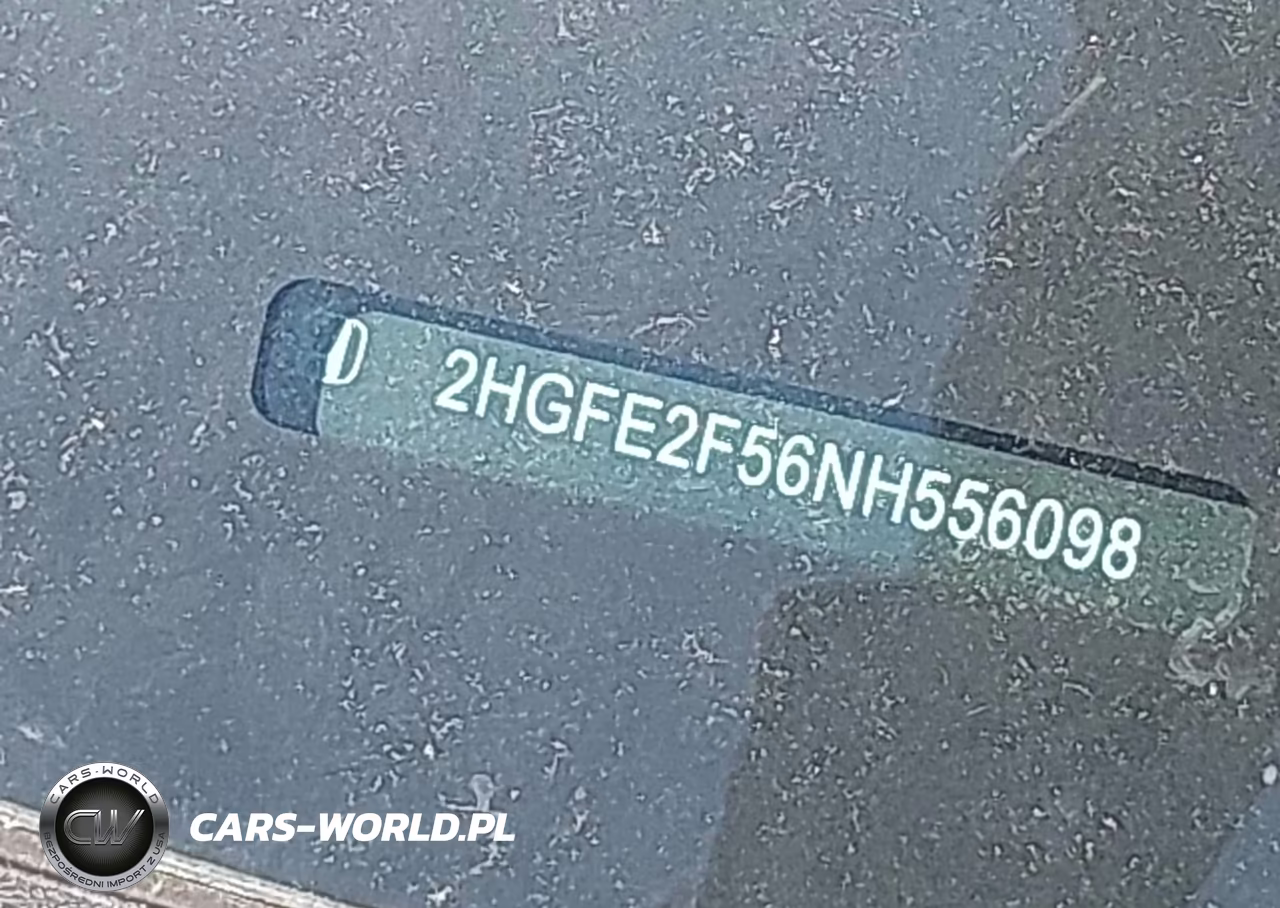 2022 Honda Civic Sport VIN:2HGFE2F56NH556098 - 12