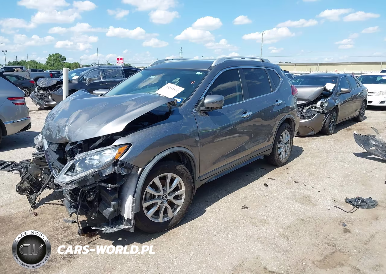 2018 Nissan Rogue Sv VIN:KNMAT2MT1JP622837 - 2