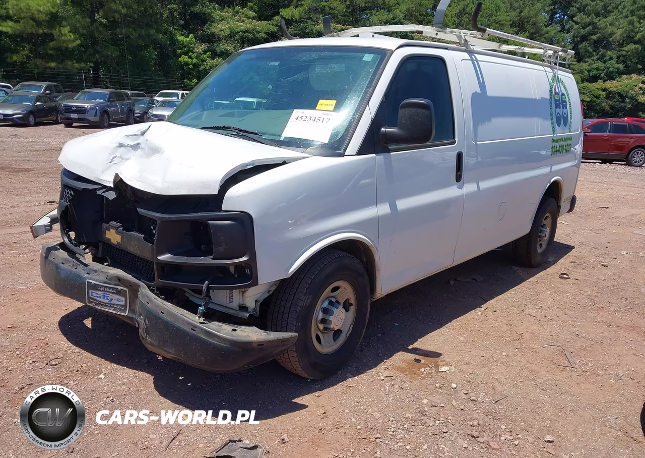 2017 Chevrolet Express 2500 Work Van VIN:1GCWGAFF1H1349519 - 2