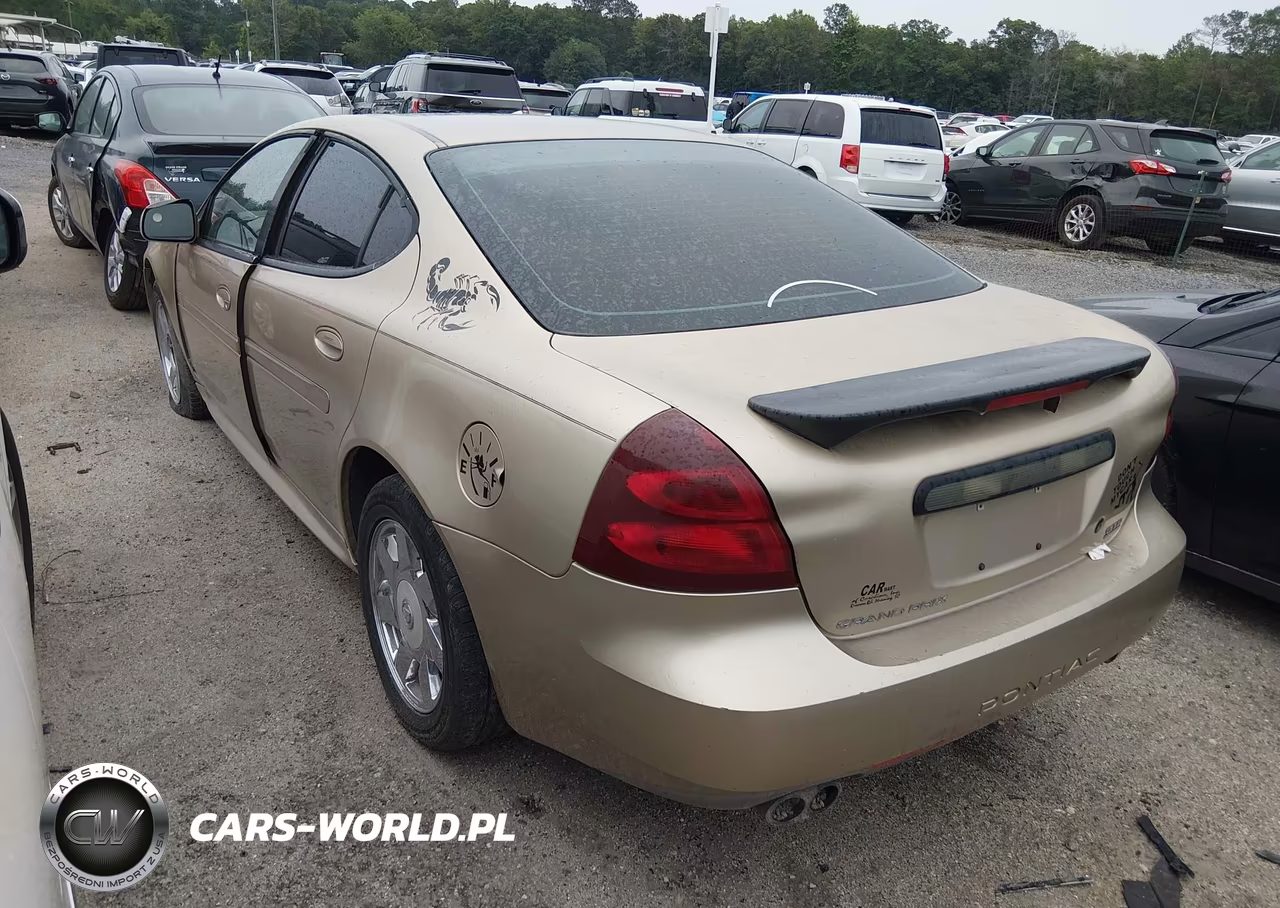 2004 Pontiac Grand Prix Gtp VIN:2G2WR524X41191860 - 3