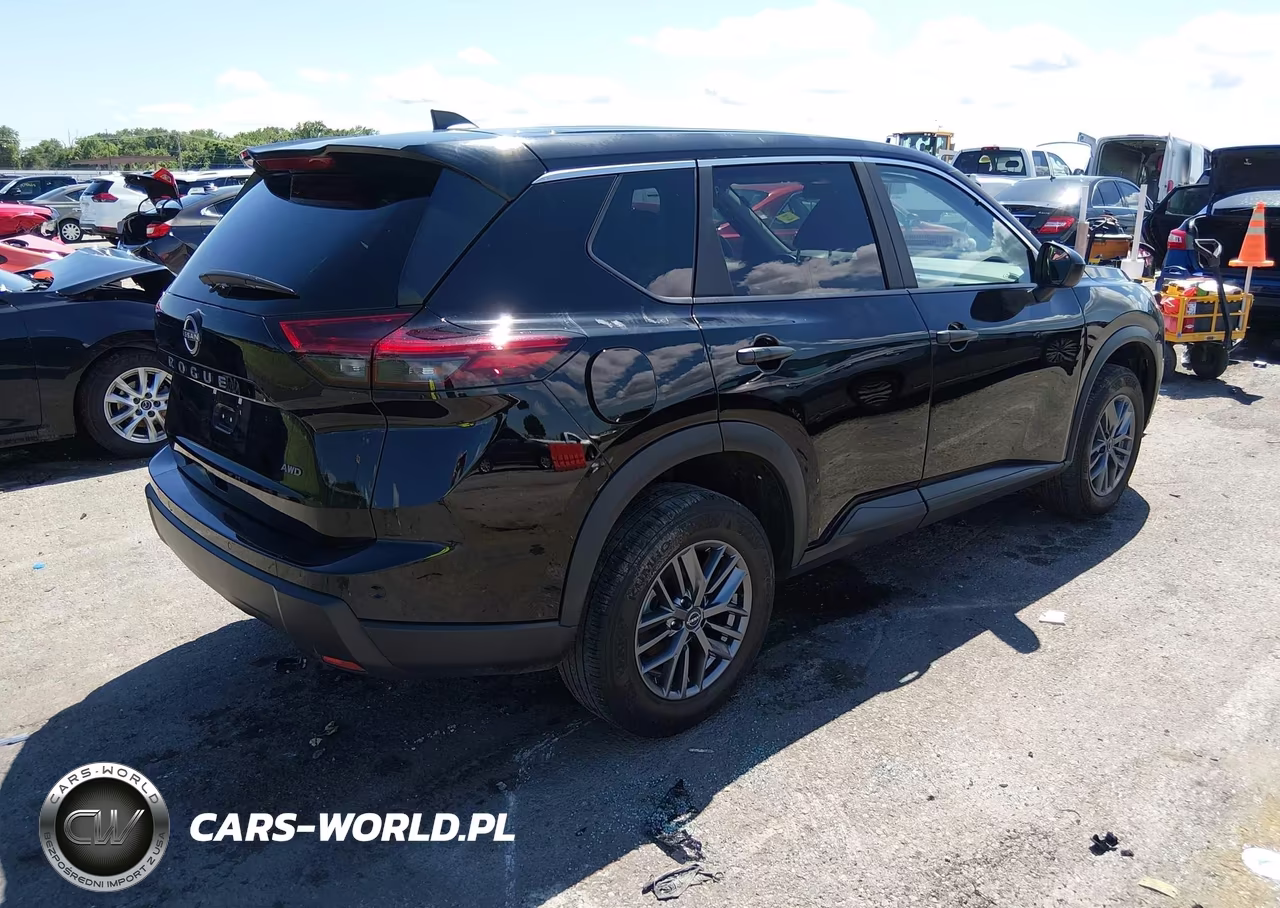 2025 Nissan Rogue S Intelligent Awd VIN:5N1BT3AB3SC795608 - 4