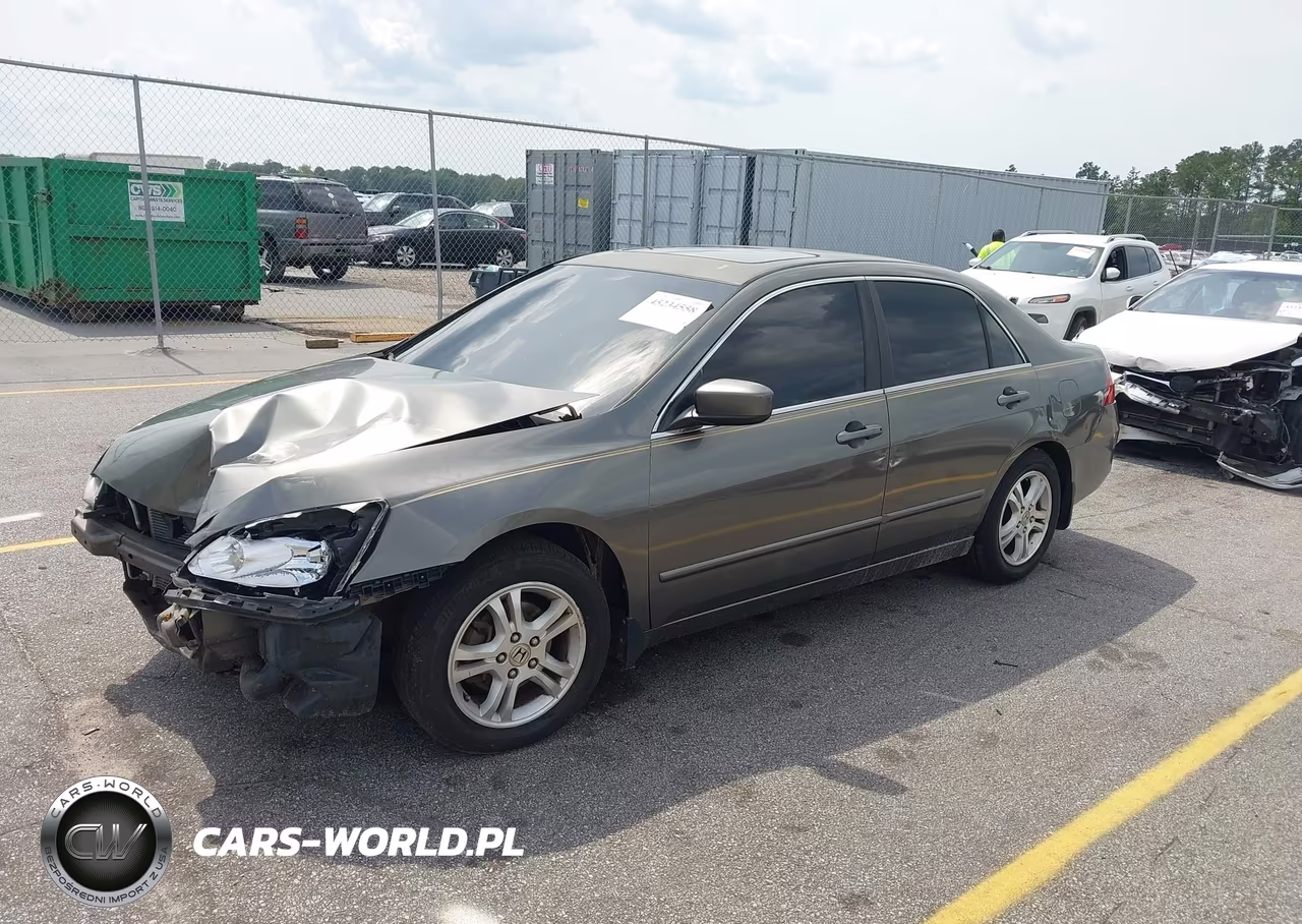 2007 Honda Accord 2.4 Ex VIN:1HGCM56777A195460 - 2