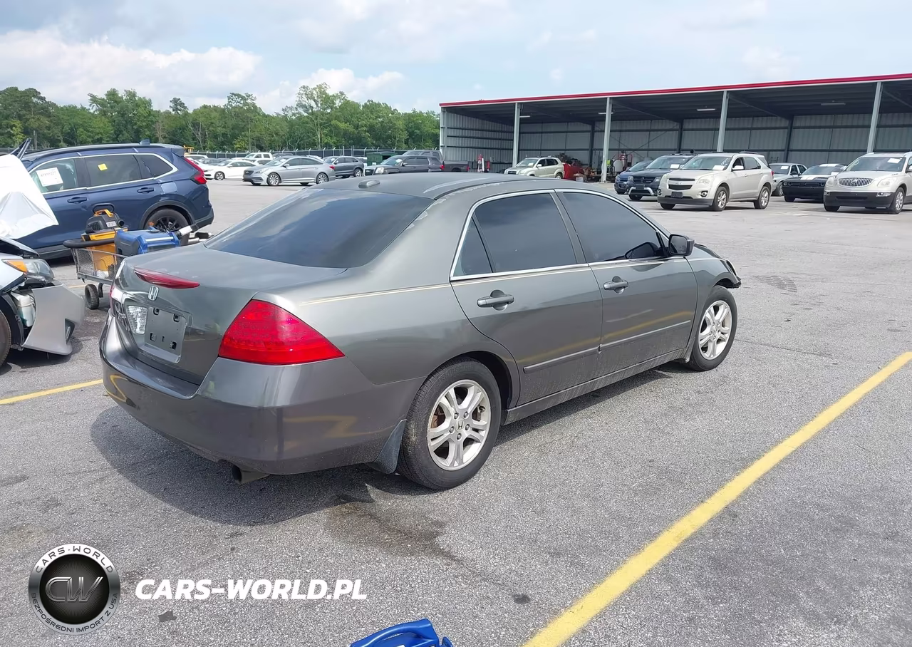 2007 Honda Accord 2.4 Ex VIN:1HGCM56777A195460 - 4