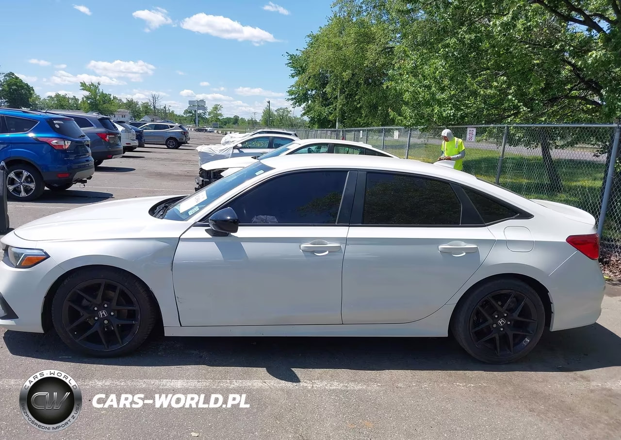 2022 Honda Civic Sport VIN:2HGFE2F54NH573286 - 14
