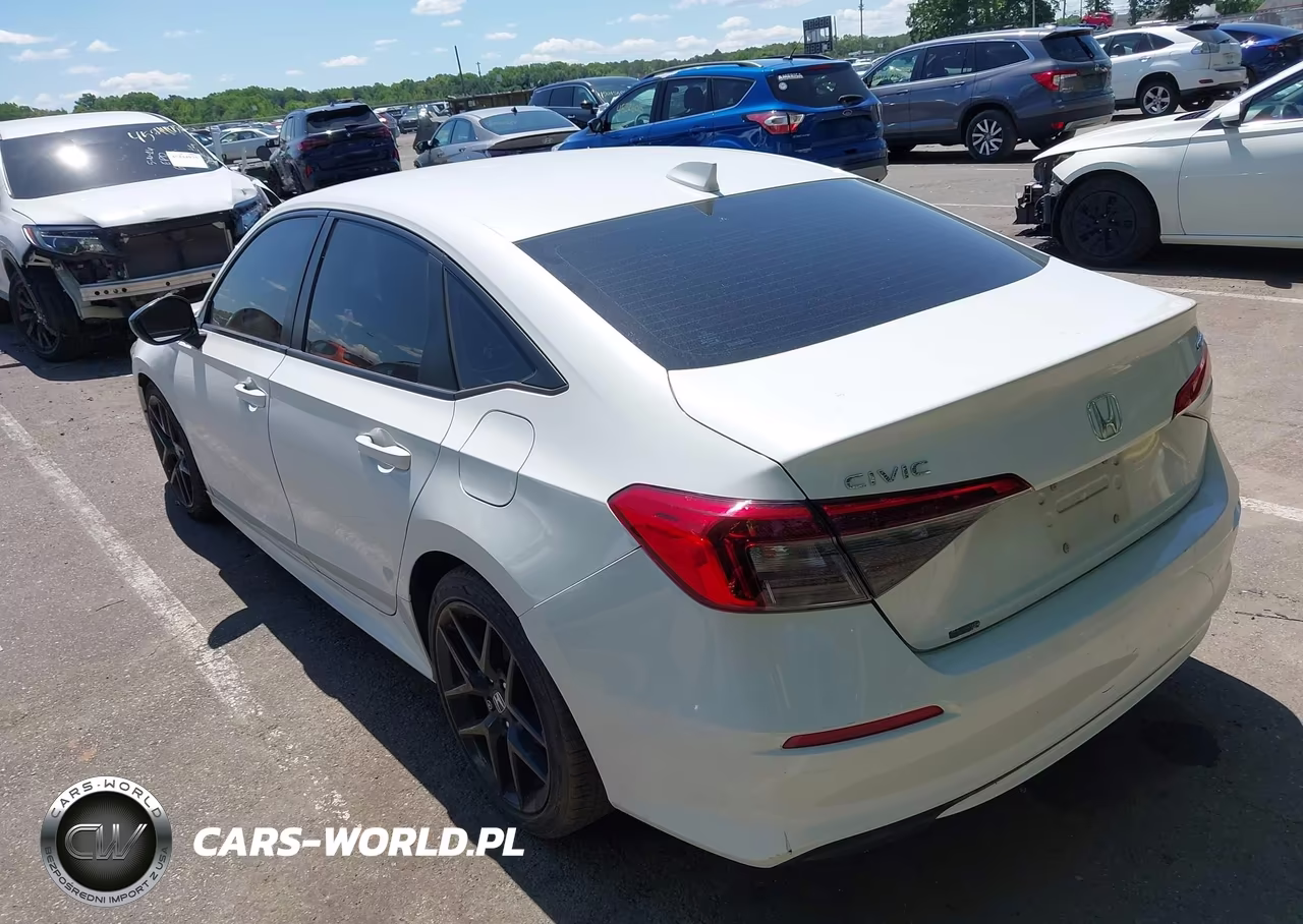 2022 Honda Civic Sport VIN:2HGFE2F54NH573286 - 3