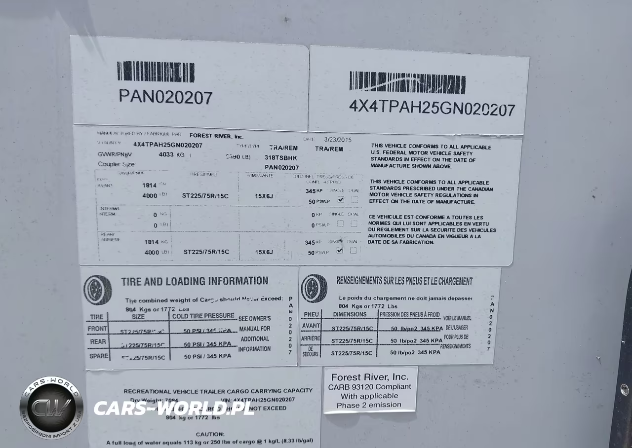 2016 Palomino 269Bhdsk VIN:4X4TPAH25GN020207 - 7