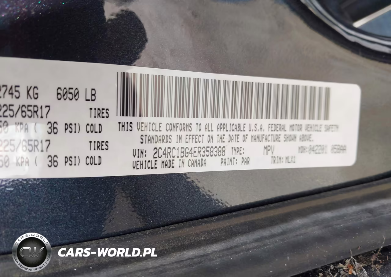 2014 Chrysler Town & Country Touring VIN:2C4RC1BG4ER358388 - 9