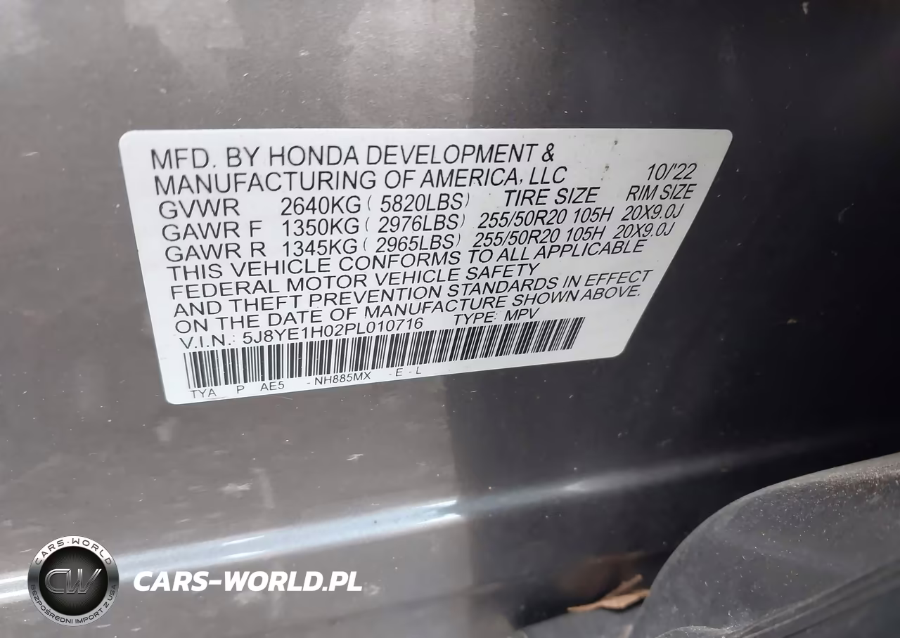 2023 Acura Mdx A-Spec VIN:5J8YE1H02PL010716 - 9