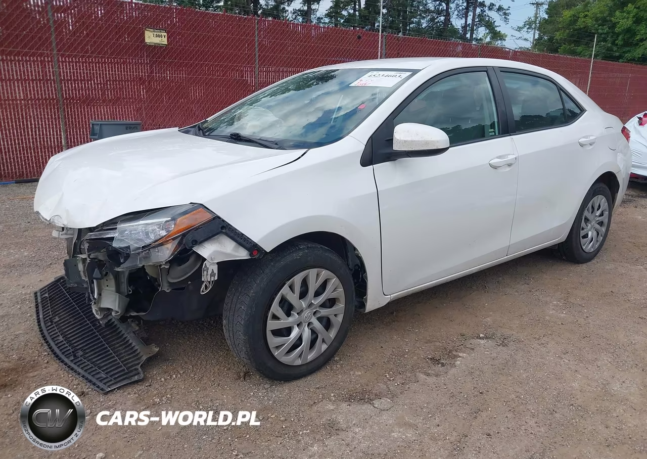 2017 Toyota Corolla Le VIN:2T1BURHE8HC818904 - 2