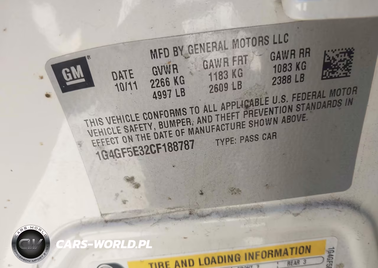 2012 Buick Lacrosse Premium 2 Group VIN:1G4GF5E32CF188787 - 9