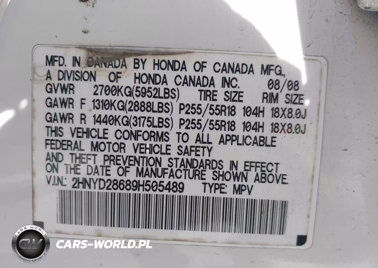 2009 Acura Mdx Technology Package VIN:2HNYD28689H505489 - 9