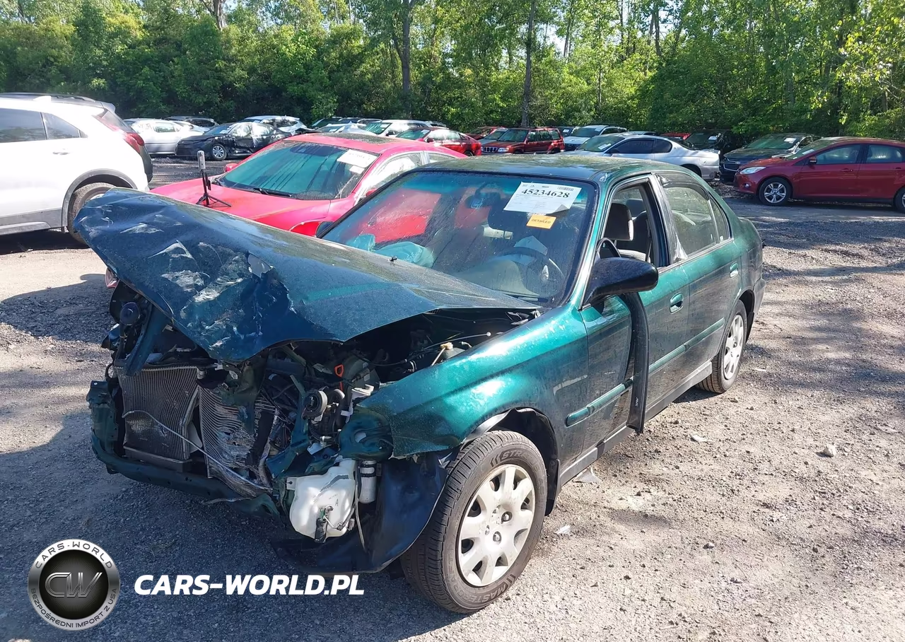 2000 Honda Civic Value Package VIN:2HGEJ6611YH540701 - 2
