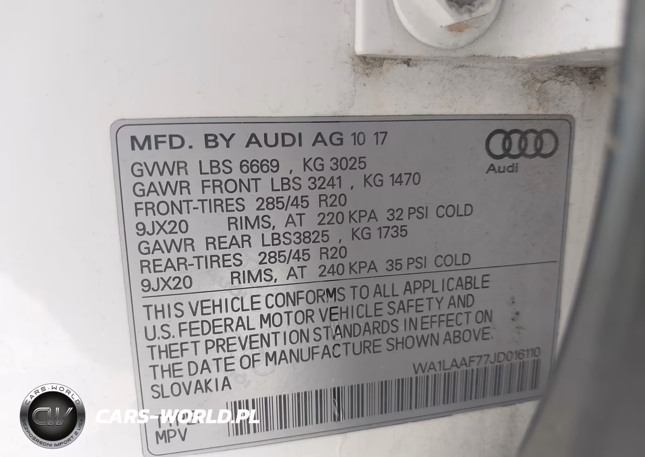 2018 Audi Q7 3.0T Premium VIN:WA1LAAF77JD016110 - 9