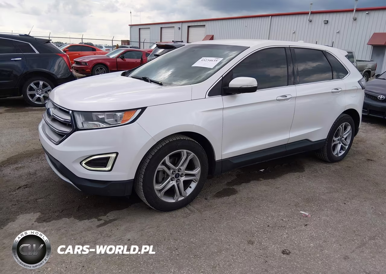 2015 Ford Edge Titanium VIN:2FMTK3K96FBC05717 - 2