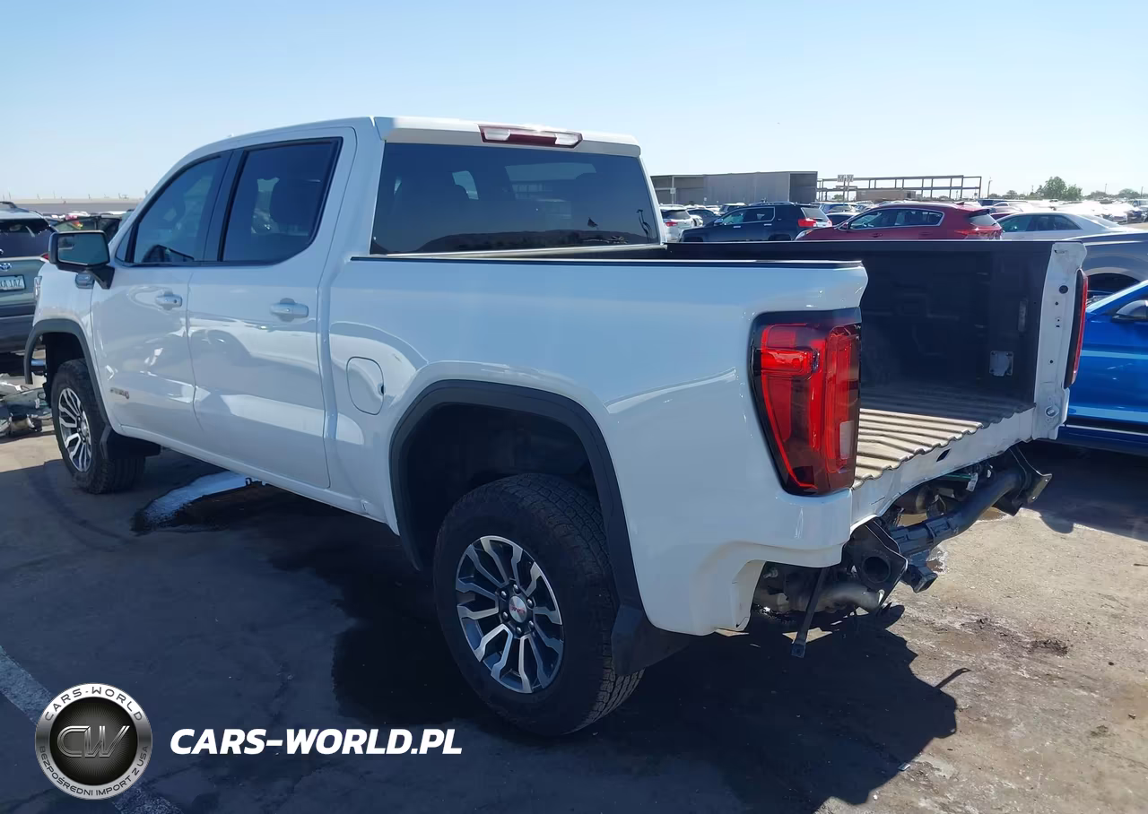2021 GMC Sierra 1500 4Wd Short Box At4 VIN:3GTP9EEL6MG459670 - 3